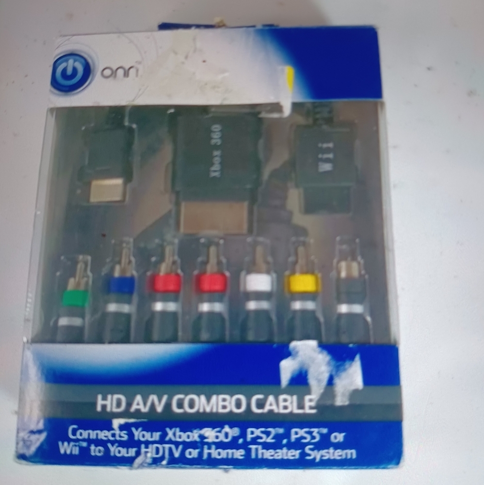 New ONN HD A/V combo cable set